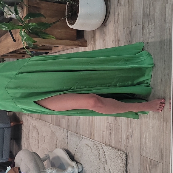 ASOS Thigh Split Maxi Dress - Picture 8 of 9